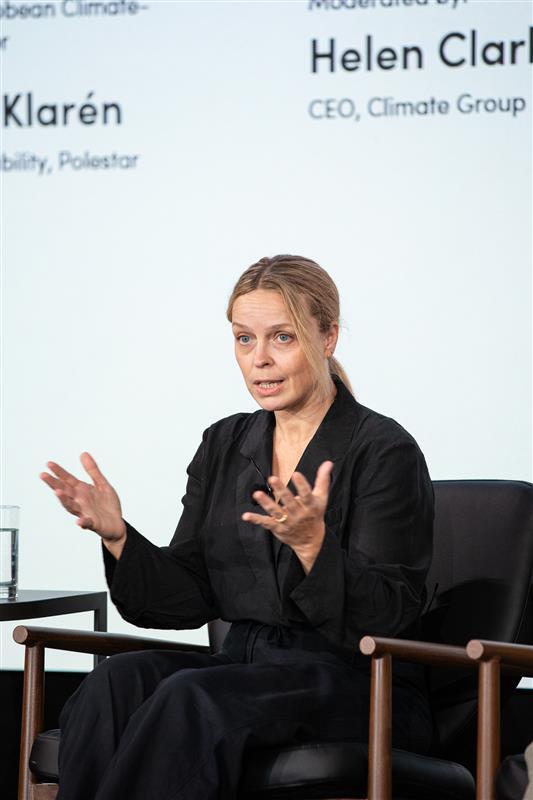 Fredrika Klarén, Head of Sustainability at Polestar