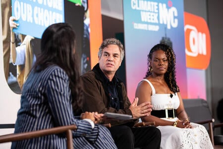 Actor and activist, Mark Ruffalo in conversation at The Hub Live
