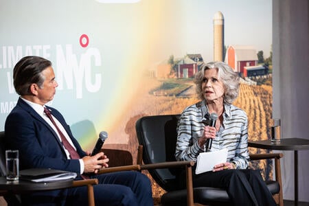 Jane Fonda and Rob Banta