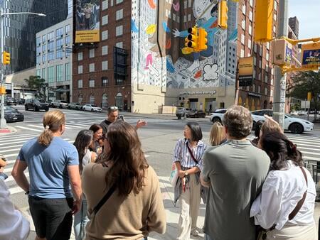 Walking tour of climate street art