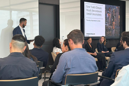 Freshfields: Investment Amid Uncertainty – Live from the World Trade Center