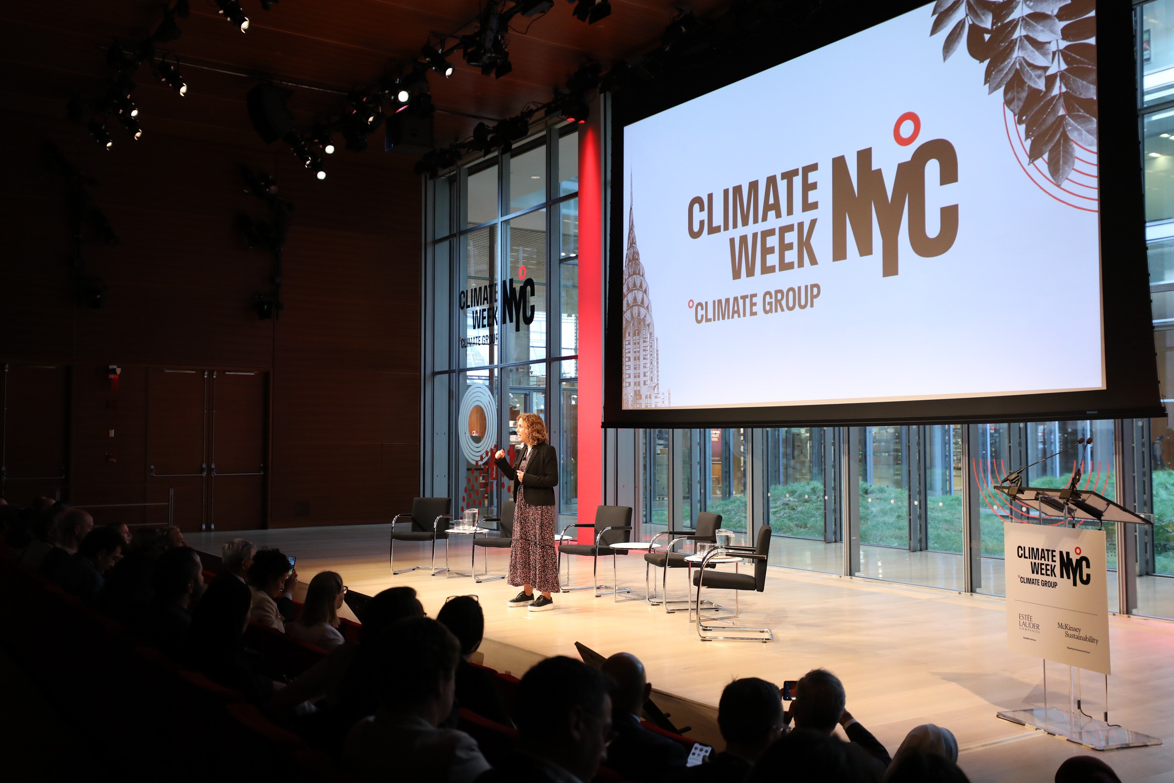 High profile speakers announced with just nine weeks to go until Climate Week NYC