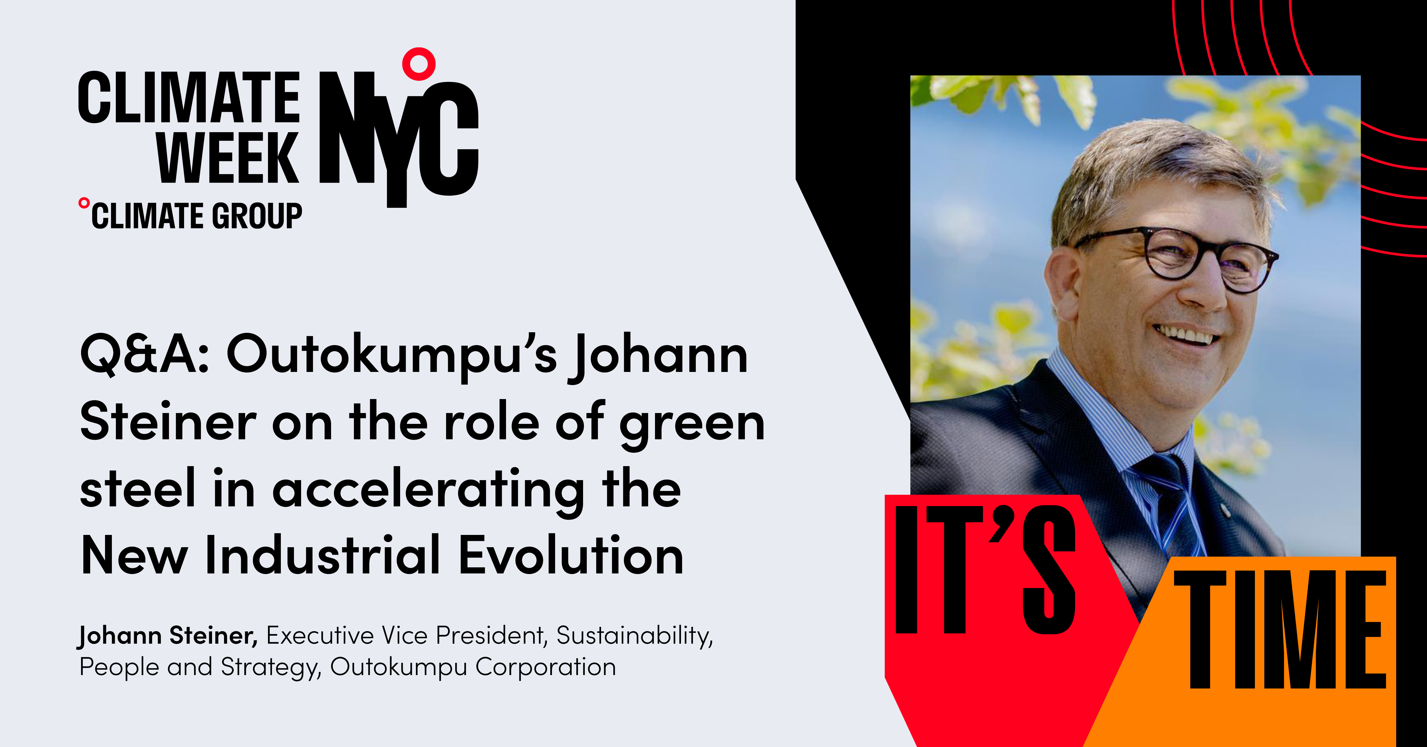 Q&A: Outokumpu on the role of green steel in accelerating the New Industrial Evolution