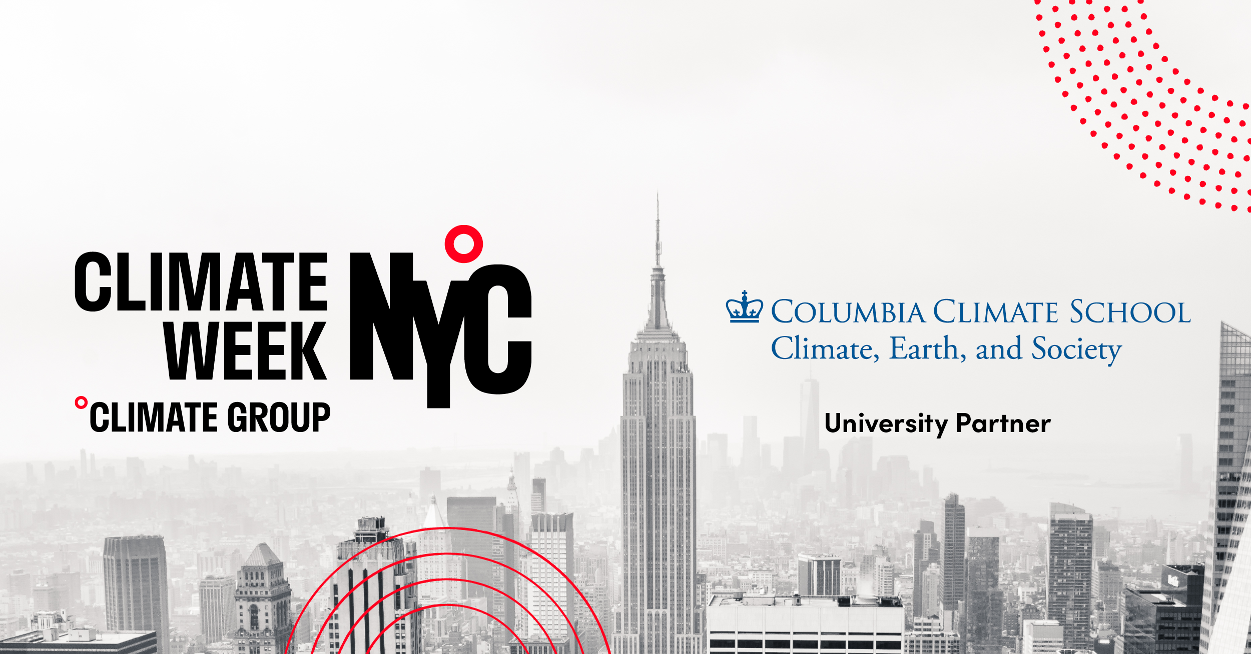 Columbia Climate School named University Partner for Climate Week NYC 2021