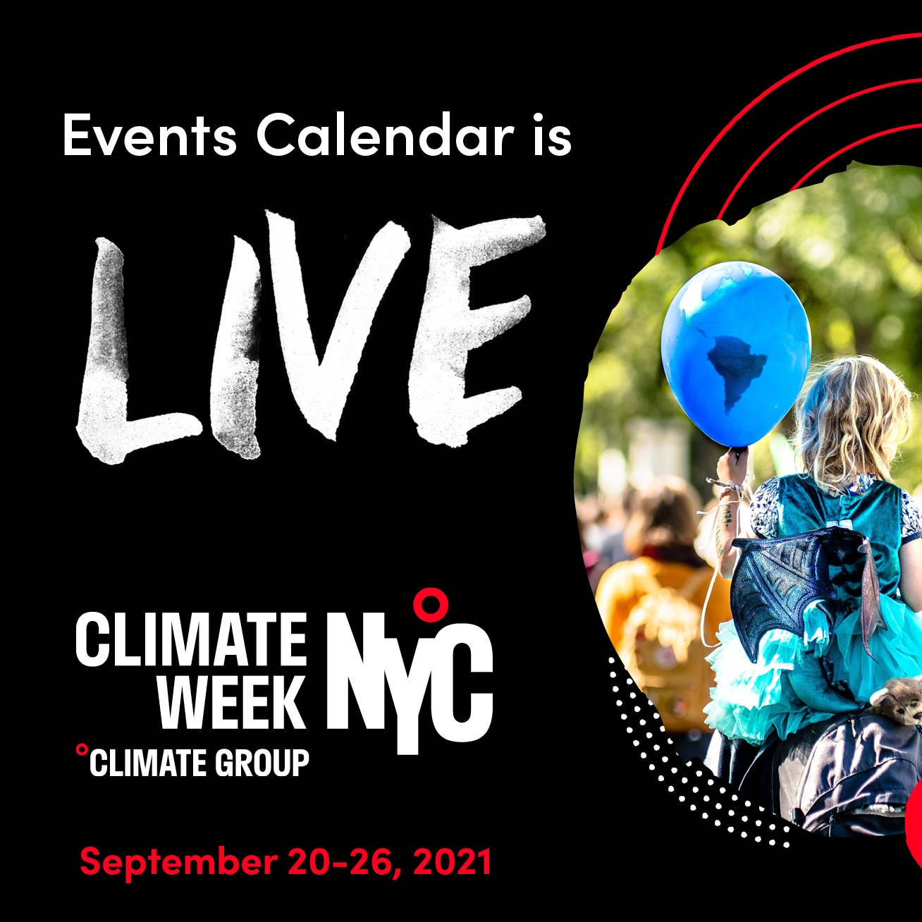 The Climate Week NYC 2021 event calendar is LIVE!