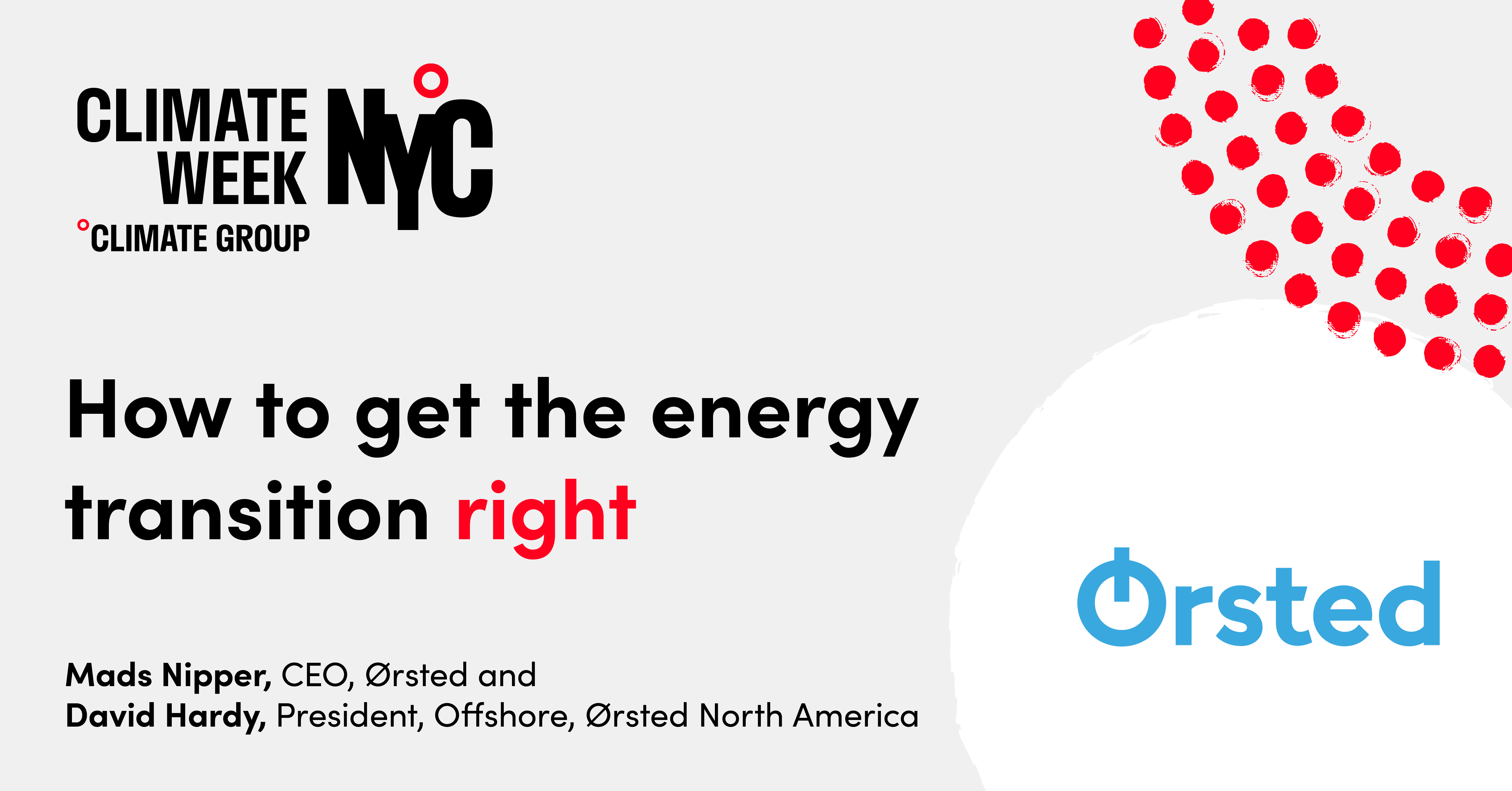 How to get the energy transition right