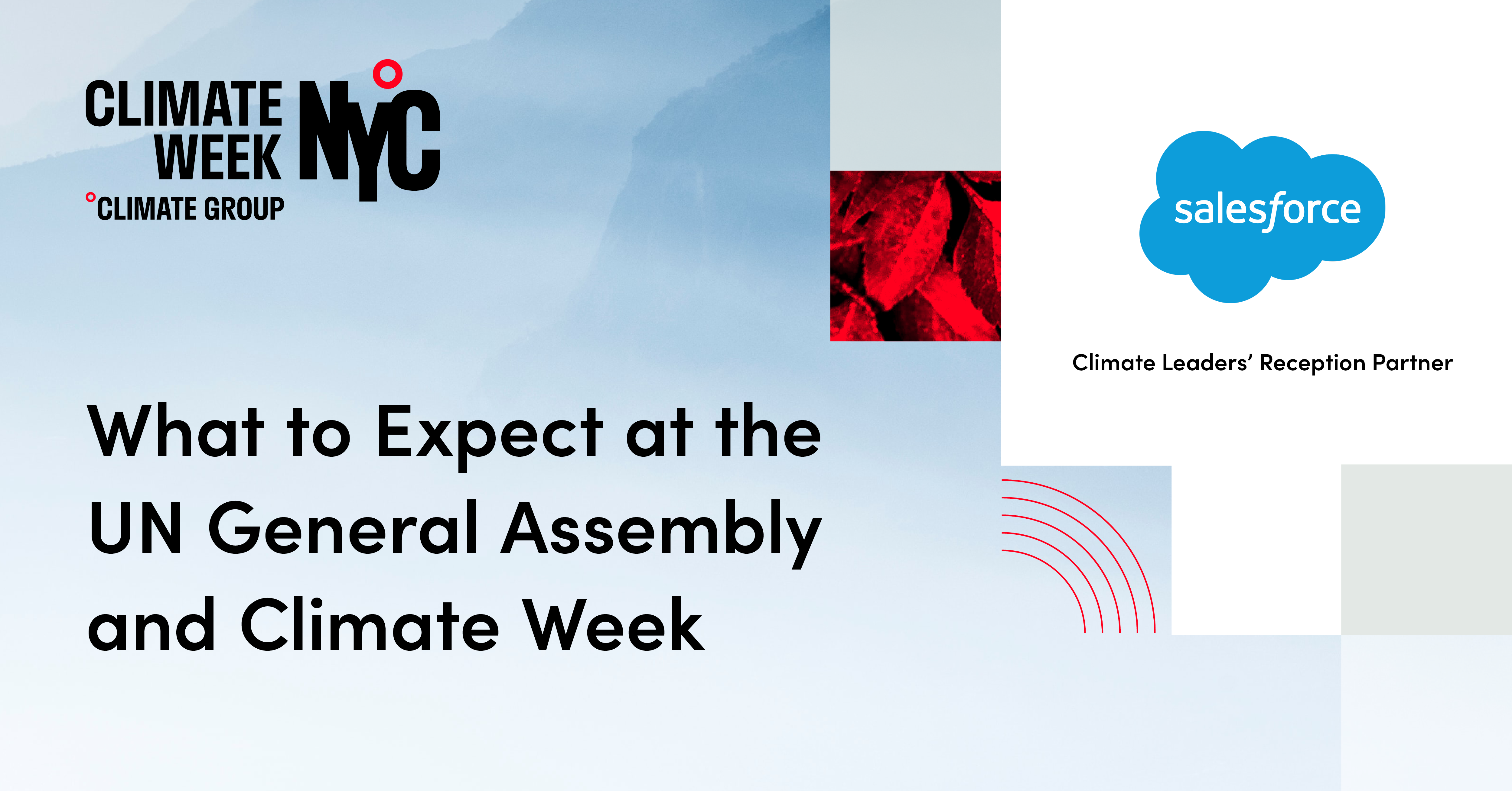 Salesforce Execs share what to expect at the UN General Assembly and Climate Week