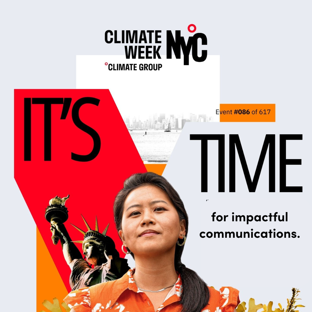 Climate Communications Events at Climate Week NYC